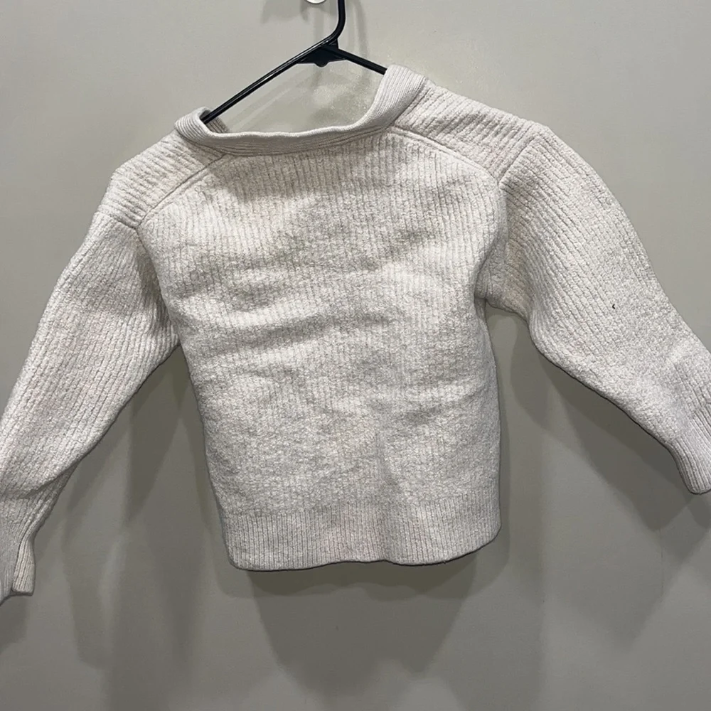 Wilfred  small button up knit sweater - Picture 4 of 4